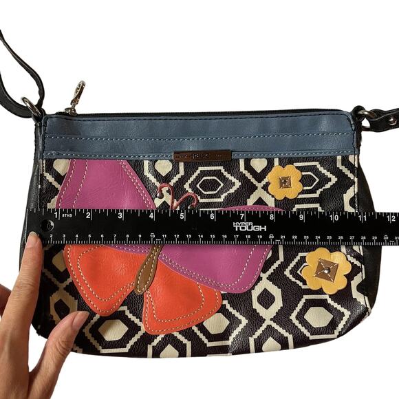Relic Crossbody Bag Butterfly Floral Purse Geometric Imperfect - Picture 12 of 12